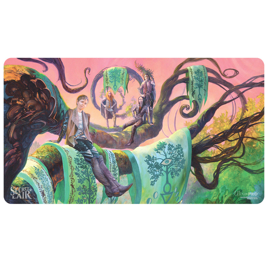 ULTRA PRO: SECRET LAIR 2024: JULIE BELL PLAYMAT: COAT OF ARMS | Deep Dive Games St. Marys