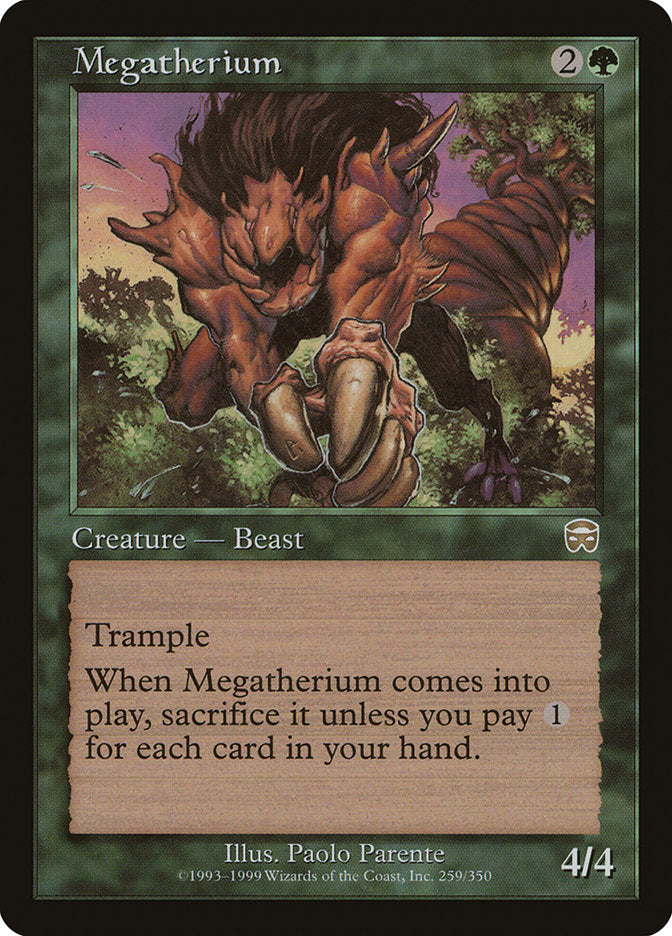 Megatherium [Mercadian Masques] | Deep Dive Games St. Marys