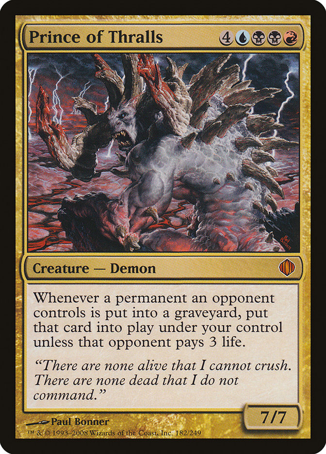 Prince of Thralls [Shards of Alara] | Deep Dive Games St. Marys