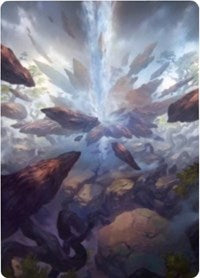 Prismatic Vista Art Card [Zendikar Rising Art Series] | Deep Dive Games St. Marys