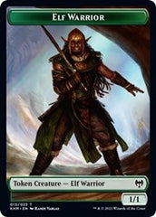 Elf Warrior // Koma's Coil Double-Sided Token [Kaldheim Tokens] | Deep Dive Games St. Marys