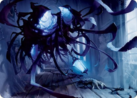 Spectral Adversary Art Card [Innistrad: Midnight Hunt Art Series] | Deep Dive Games St. Marys