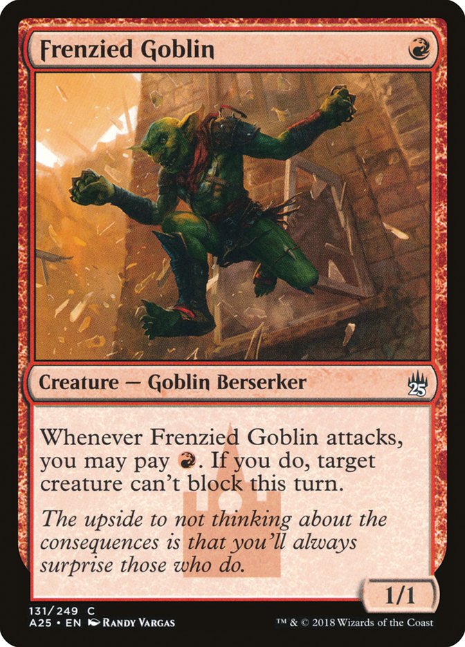 Frenzied Goblin [Masters 25] | Deep Dive Games St. Marys