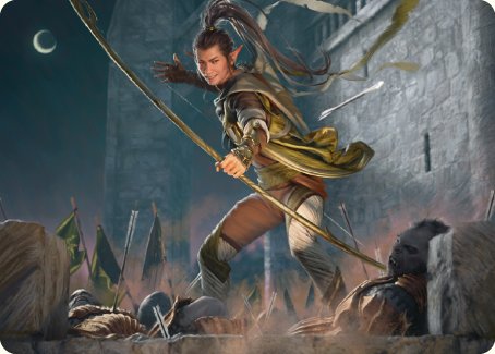 Legolas, Counter of Kills Art Card [The Lord of the Rings: Tales of Middle-earth Art Series] | Deep Dive Games St. Marys