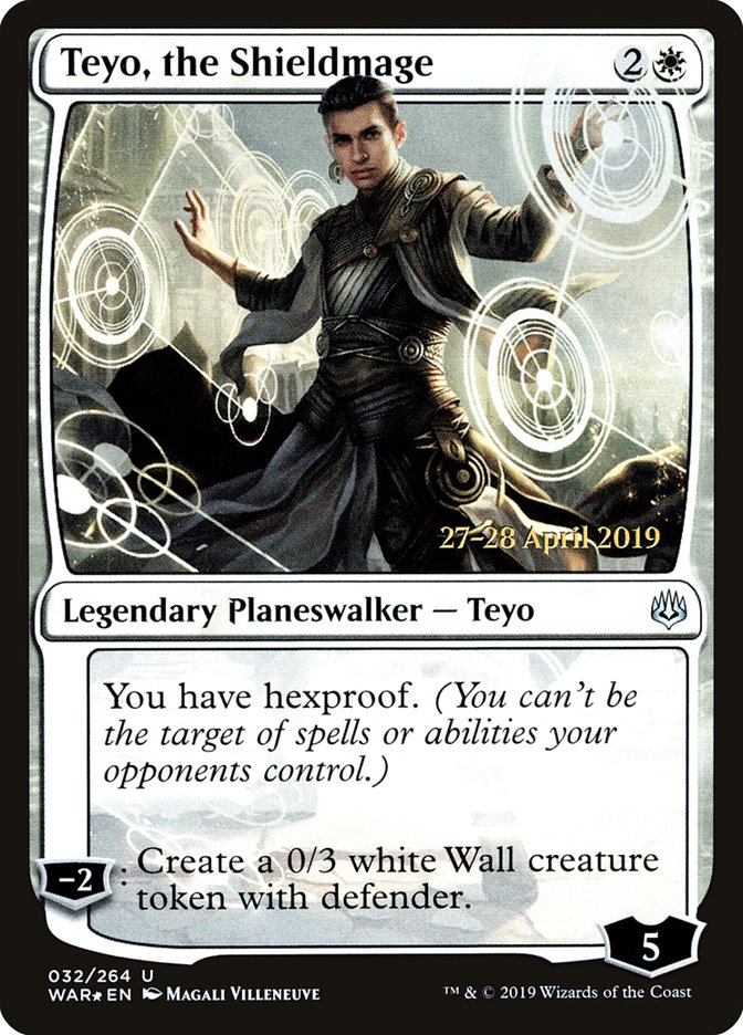 Teyo, the Shieldmage [War of the Spark Prerelease Promos] | Deep Dive Games St. Marys