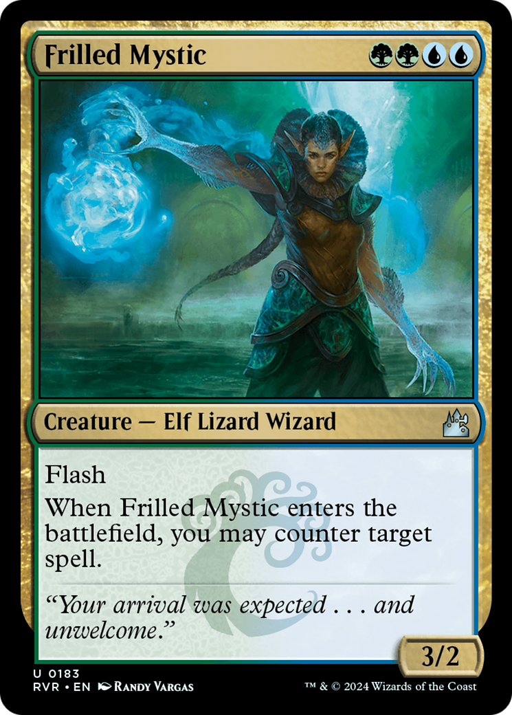 Frilled Mystic [Ravnica Remastered] | Deep Dive Games St. Marys