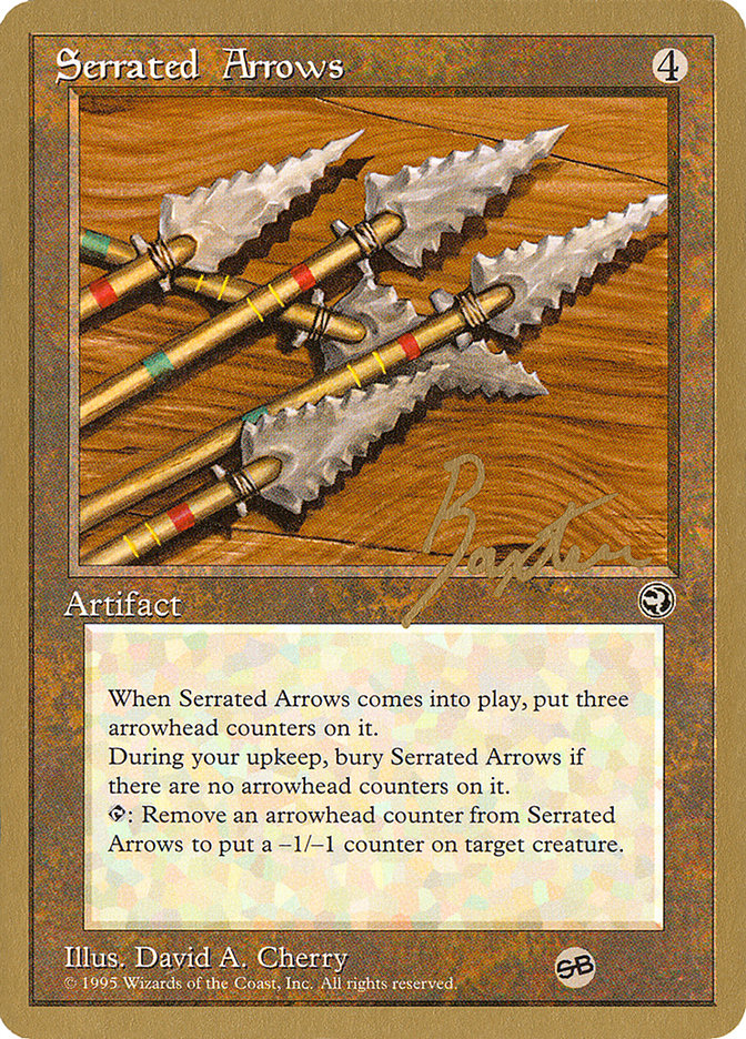 Serrated Arrows (George Baxter) (SB) [Pro Tour Collector Set] | Deep Dive Games St. Marys