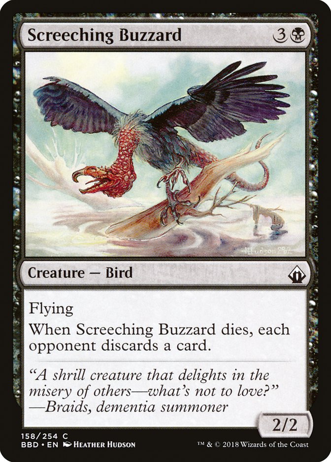 Screeching Buzzard [Battlebond] | Deep Dive Games St. Marys