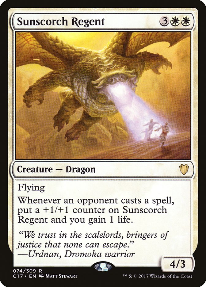 Sunscorch Regent [Commander 2017] | Deep Dive Games St. Marys