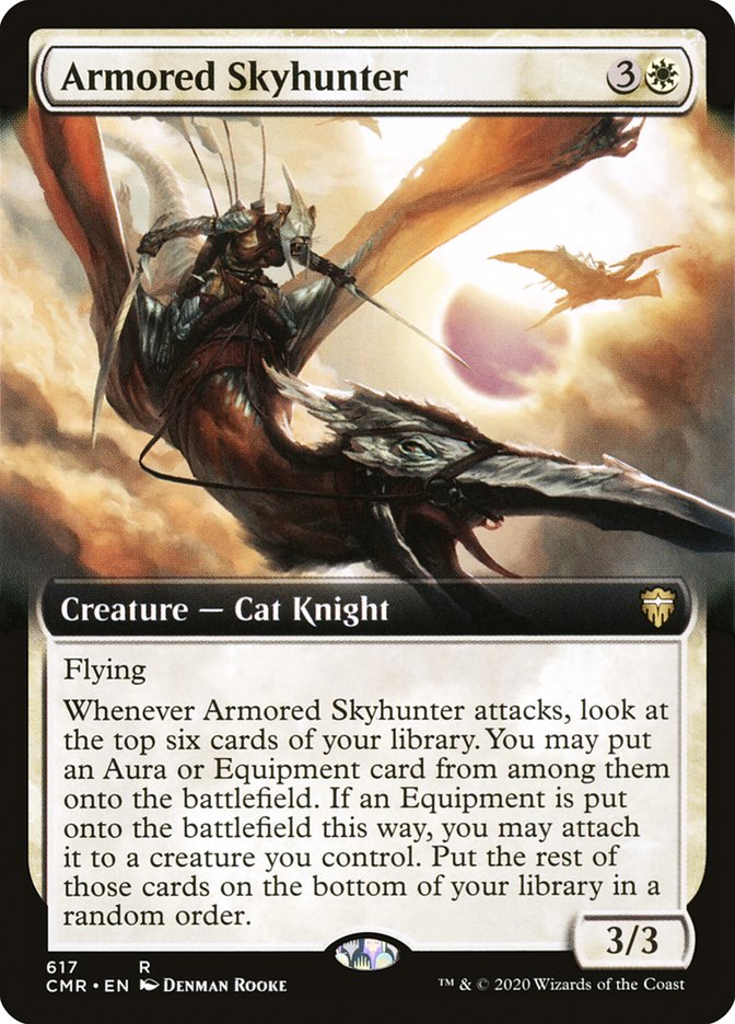 Armored Skyhunter (Extended Art) [Commander Legends] | Deep Dive Games St. Marys