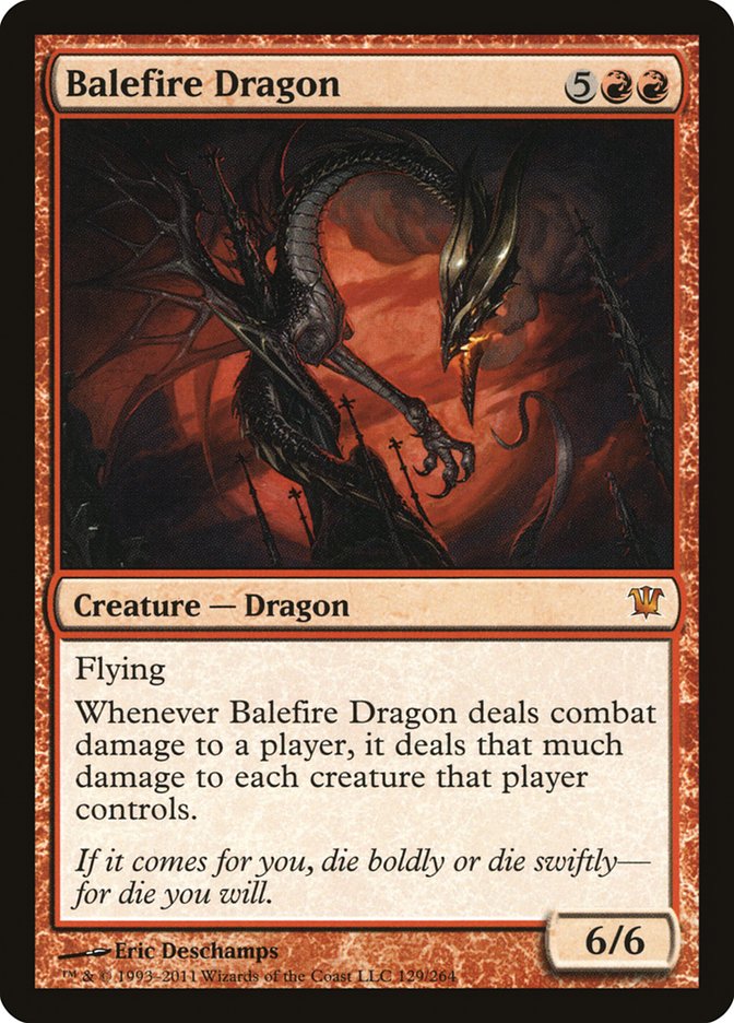 Balefire Dragon [Innistrad] | Deep Dive Games St. Marys