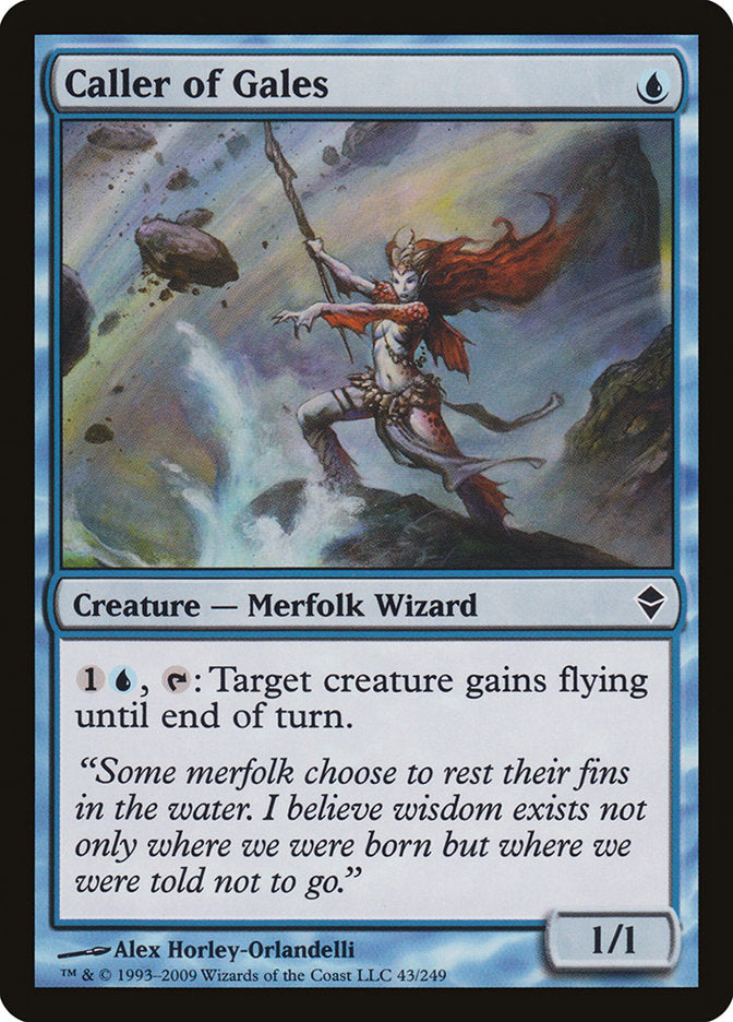 Caller of Gales [Zendikar] | Deep Dive Games St. Marys