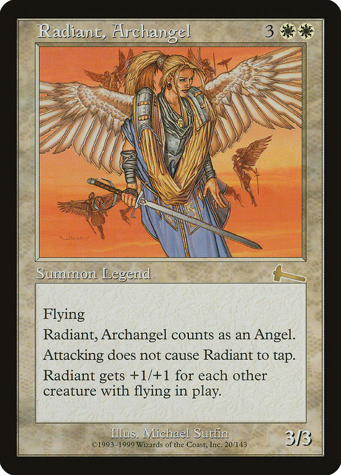 Radiant, Archangel [Urza's Legacy] | Deep Dive Games St. Marys