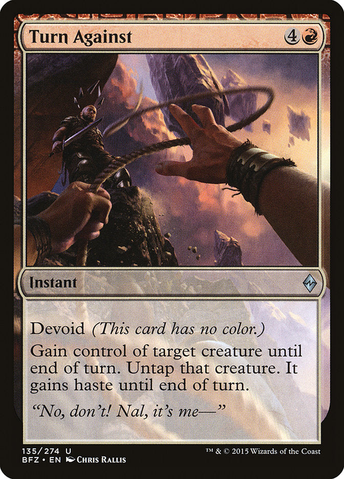 Turn Against [Battle for Zendikar] | Deep Dive Games St. Marys
