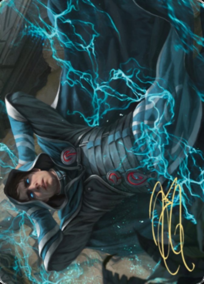 Maddening Cacophony Art Card (Gold-Stamped Signature) [Zendikar Rising Art Series] | Deep Dive Games St. Marys