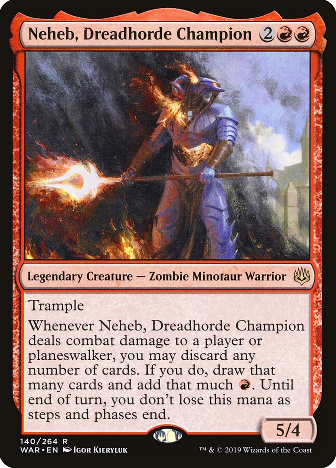 Neheb, Dreadhorde Champion [War of the Spark] | Deep Dive Games St. Marys