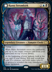 Runo Stromkirk // Krothuss, Lord of the Deep (Showcase Fang Frame) [Innistrad: Crimson Vow] | Deep Dive Games St. Marys