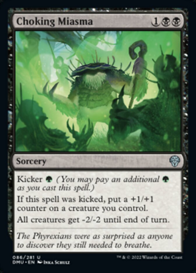 Choking Miasma [Dominaria United] | Deep Dive Games St. Marys