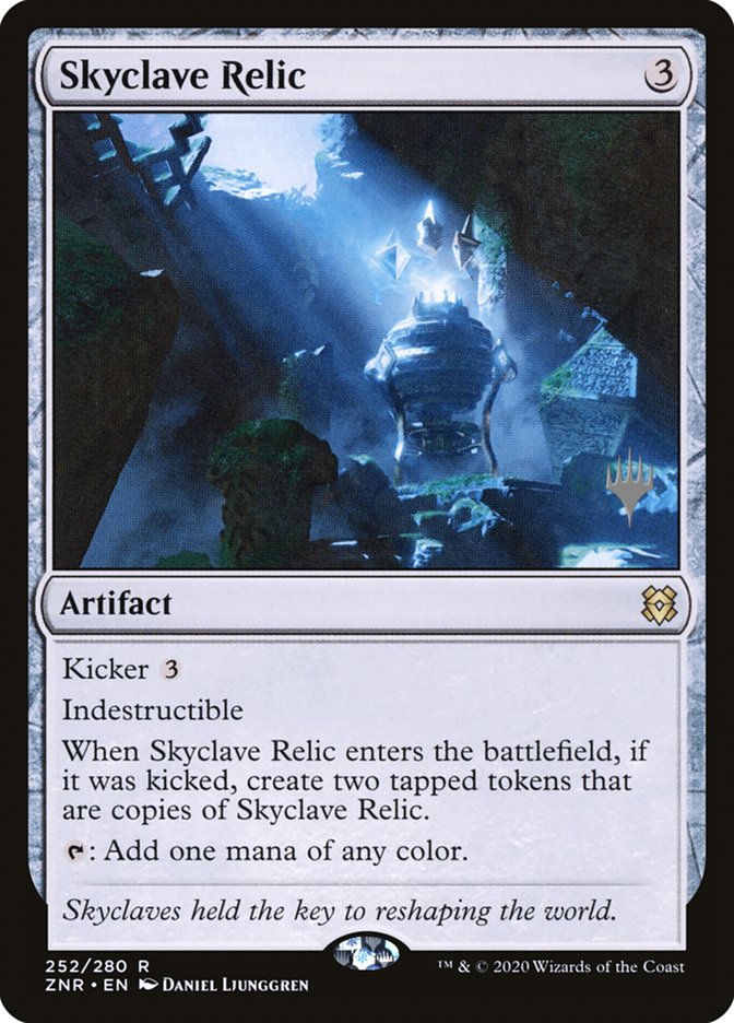 Skyclave Relic (Promo Pack) [Zendikar Rising Promos] | Deep Dive Games St. Marys