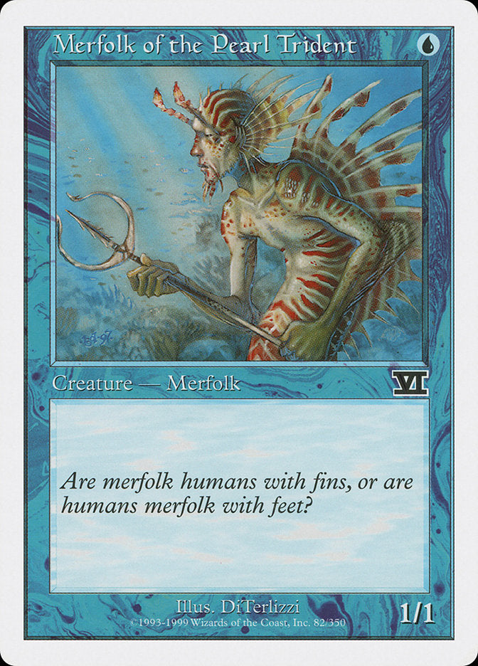 Merfolk of the Pearl Trident [Classic Sixth Edition] | Deep Dive Games St. Marys