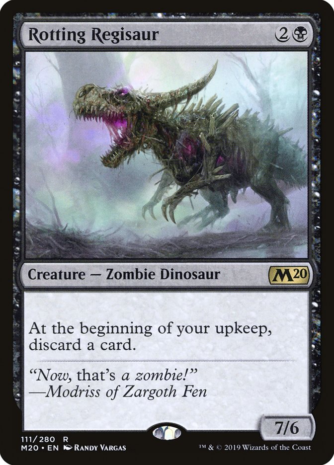 Rotting Regisaur [Core Set 2020] | Deep Dive Games St. Marys