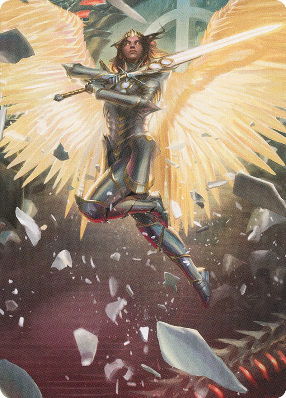 Archangel Elspeth Art Card [March of the Machine Art Series] | Deep Dive Games St. Marys