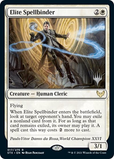 Elite Spellbinder (Promo Pack) [Strixhaven: School of Mages Promos] | Deep Dive Games St. Marys