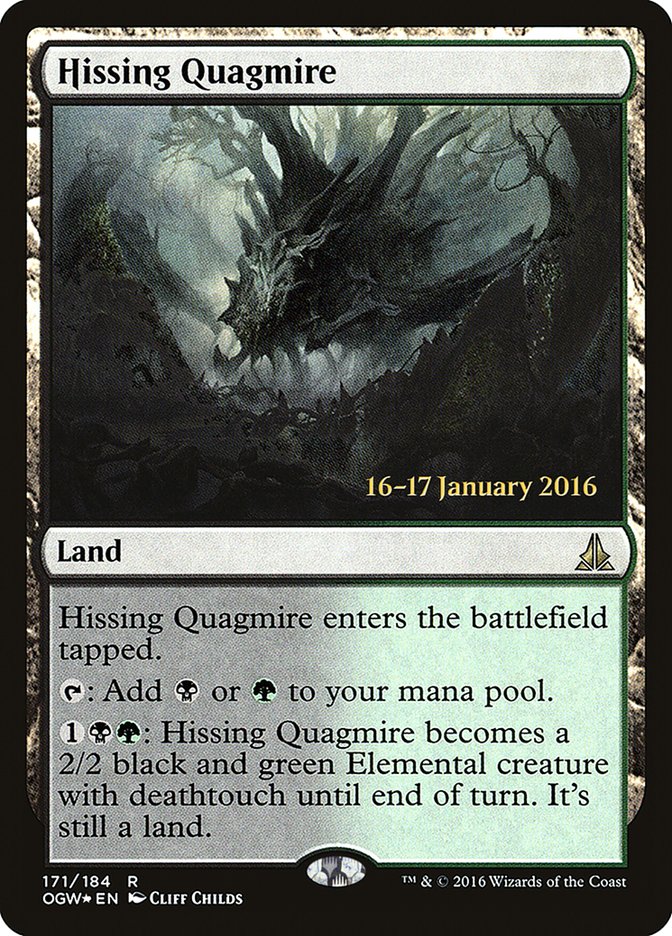 Hissing Quagmire [Oath of the Gatewatch Prerelease Promos] | Deep Dive Games St. Marys