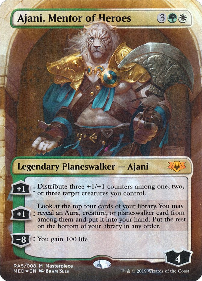 Ajani, Mentor of Heroes [Mythic Edition] | Deep Dive Games St. Marys