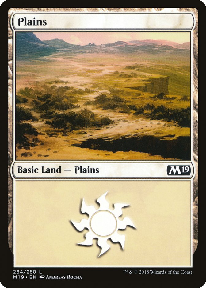 Plains (264) [Core Set 2019] | Deep Dive Games St. Marys