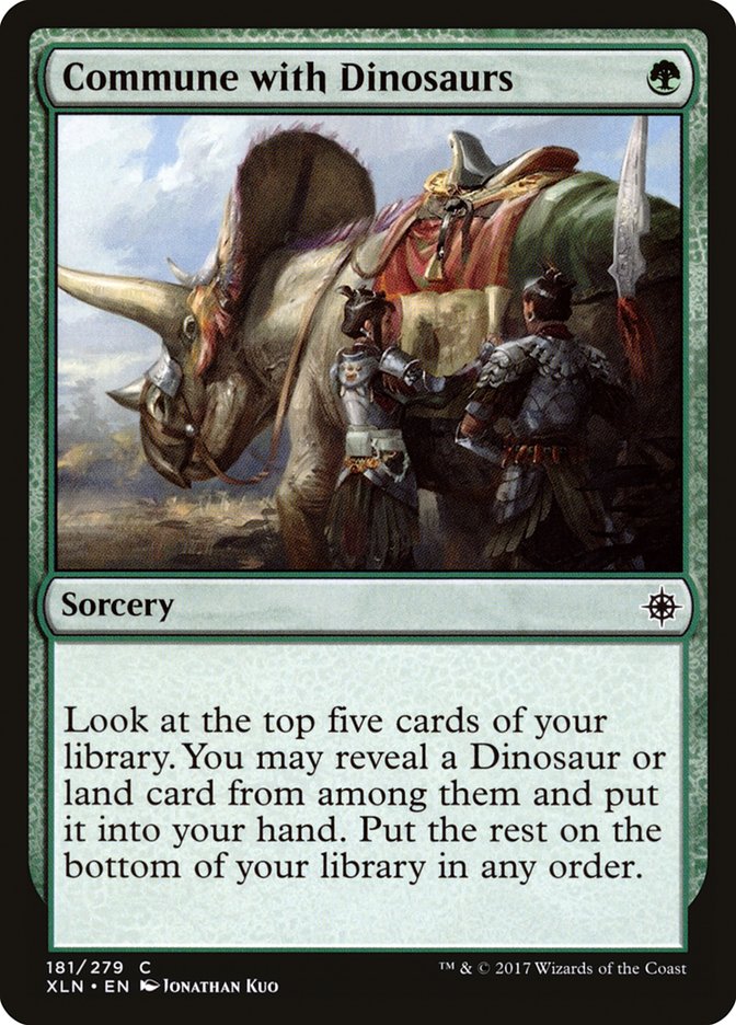 Commune with Dinosaurs [Ixalan] | Deep Dive Games St. Marys