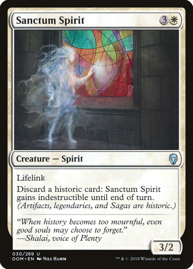 Sanctum Spirit [Dominaria] | Deep Dive Games St. Marys