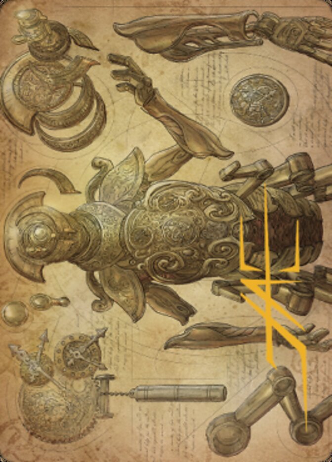 Foundry Inspector Art Card (Gold-Stamped Signature) [The Brothers' War Art Series] | Deep Dive Games St. Marys
