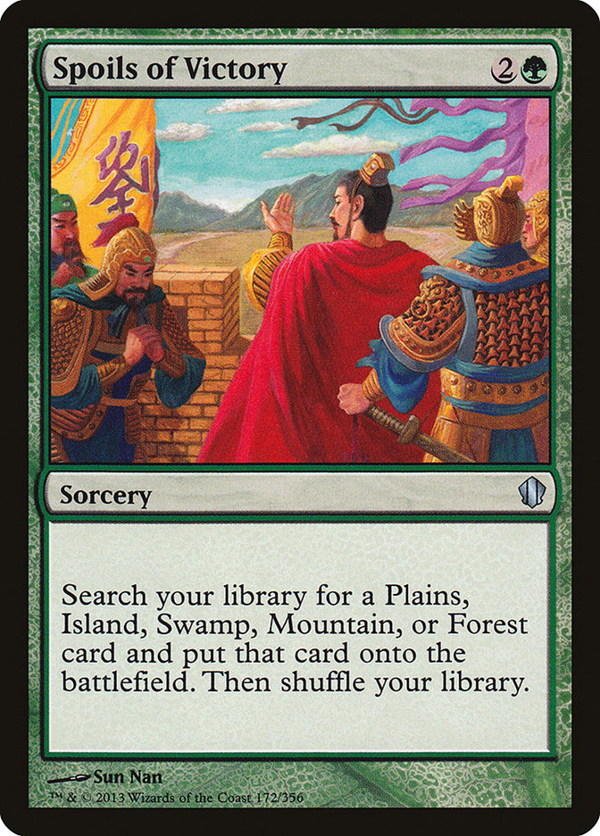 Spoils of Victory [Commander 2013] | Deep Dive Games St. Marys