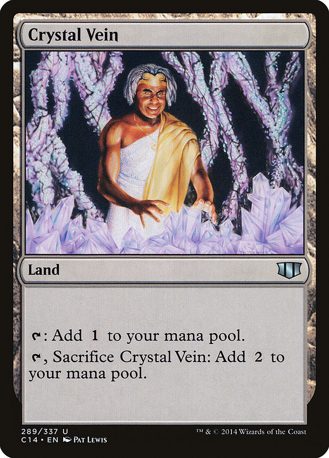 Crystal Vein [Commander 2014] | Deep Dive Games St. Marys