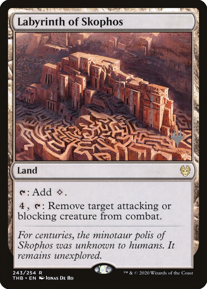 Labyrinth of Skophos (Promo Pack) [Theros Beyond Death Promos] | Deep Dive Games St. Marys