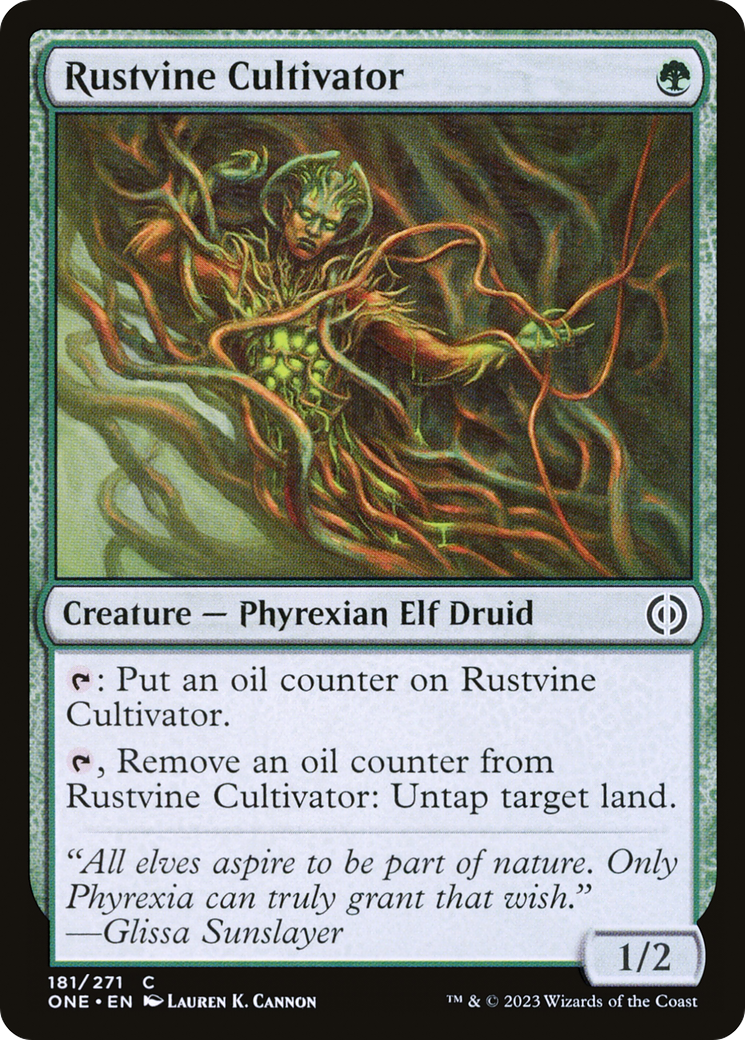 Rustvine Cultivator [Phyrexia: All Will Be One] | Deep Dive Games St. Marys