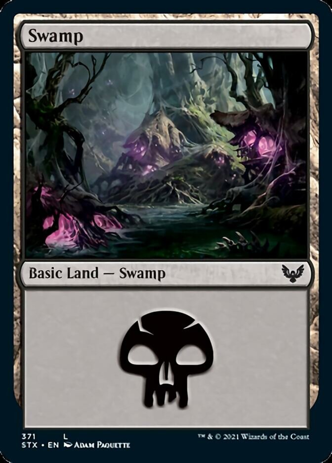 Swamp (371) [Strixhaven: School of Mages] | Deep Dive Games St. Marys