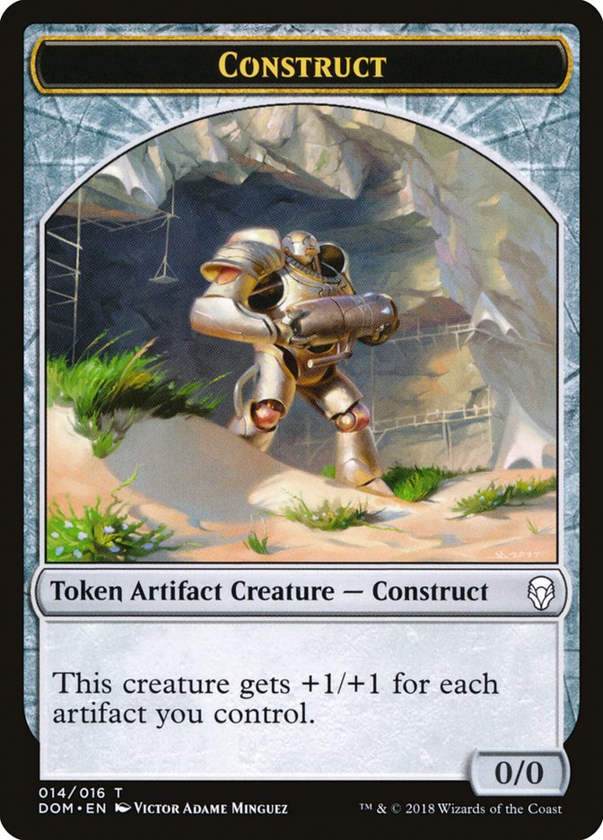 Construct Token [Dominaria Tokens] | Deep Dive Games St. Marys