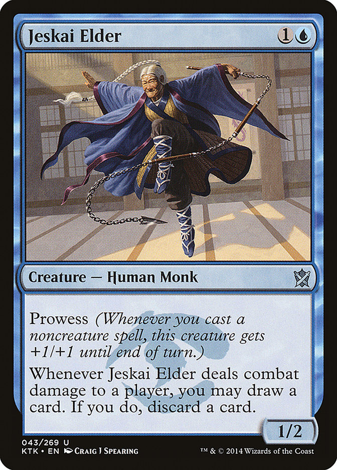 Jeskai Elder [Khans of Tarkir] | Deep Dive Games St. Marys