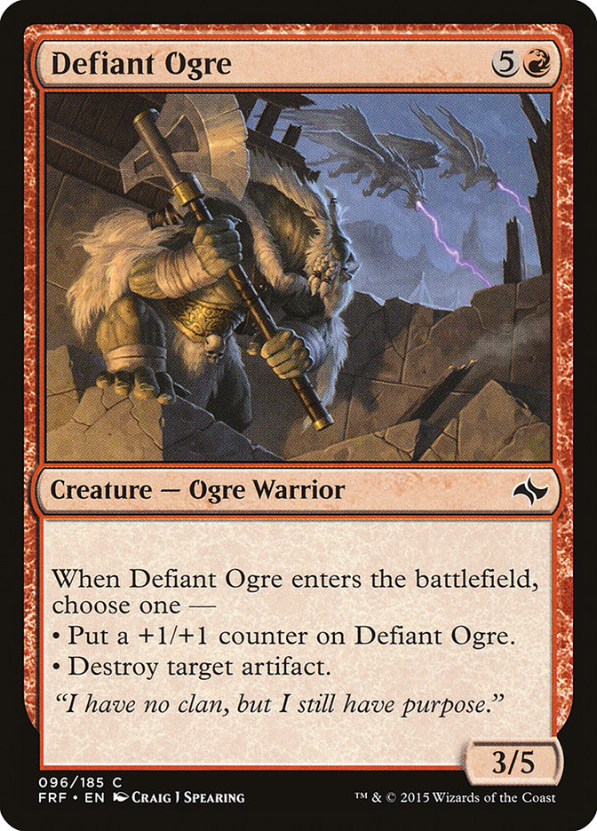 Defiant Ogre [Fate Reforged] | Deep Dive Games St. Marys