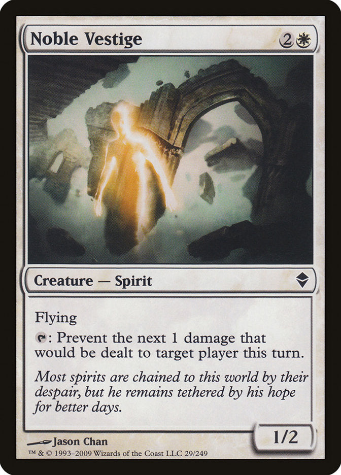Noble Vestige [Zendikar] | Deep Dive Games St. Marys