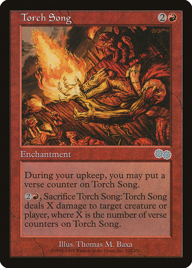 Torch Song [Urza's Saga] | Deep Dive Games St. Marys
