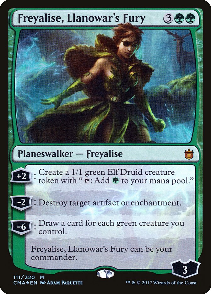 Freyalise, Llanowar's Fury [Commander Anthology] | Deep Dive Games St. Marys