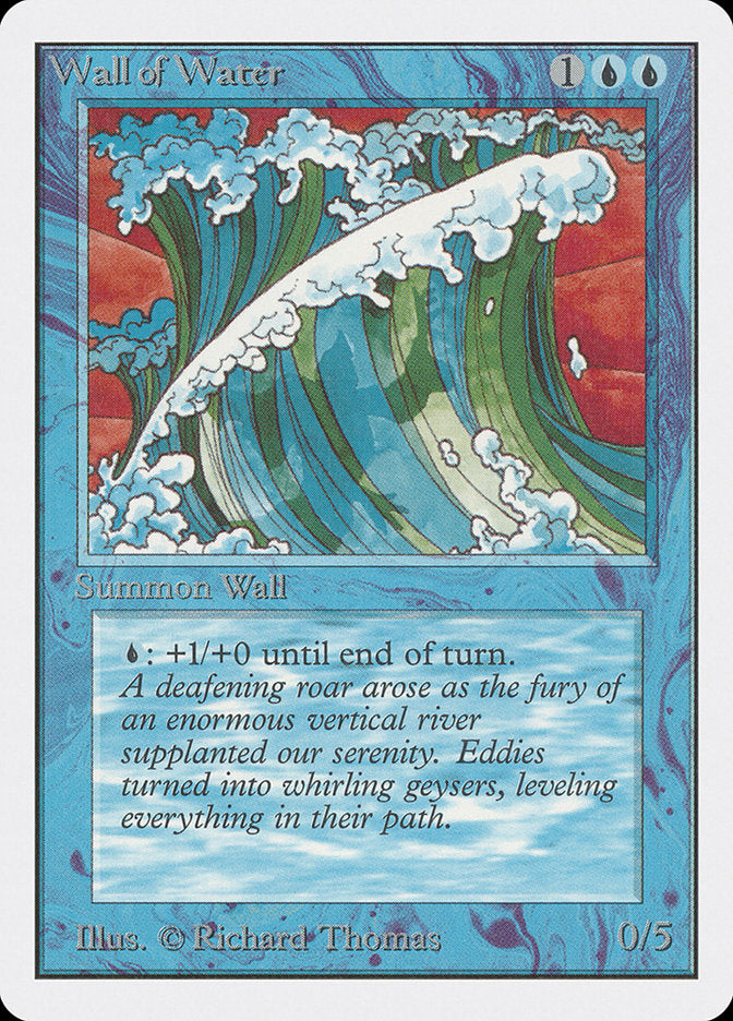 Wall of Water [Unlimited Edition] | Deep Dive Games St. Marys