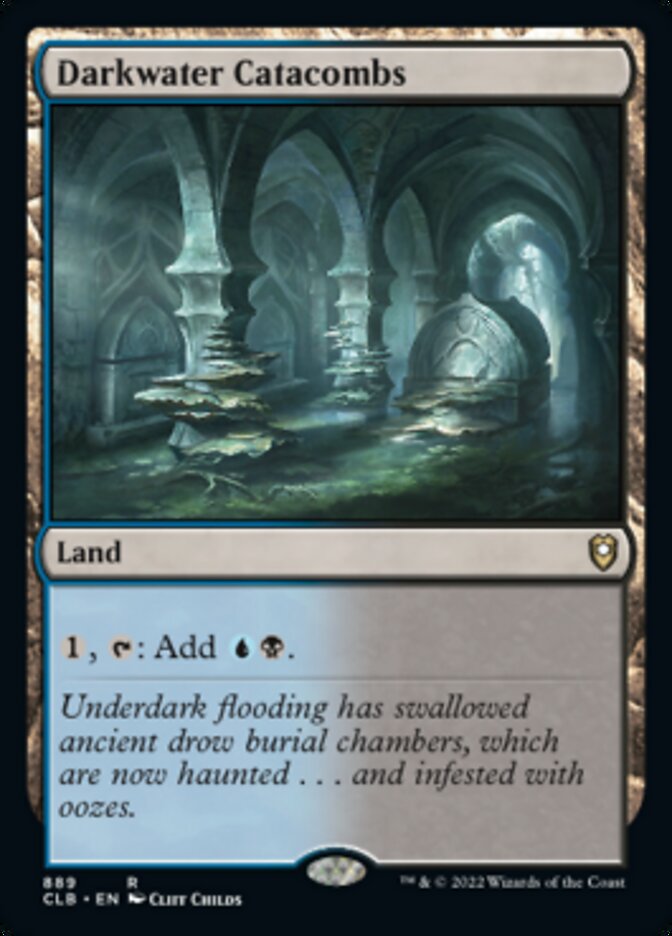 Darkwater Catacombs [Commander Legends: Battle for Baldur's Gate] | Deep Dive Games St. Marys