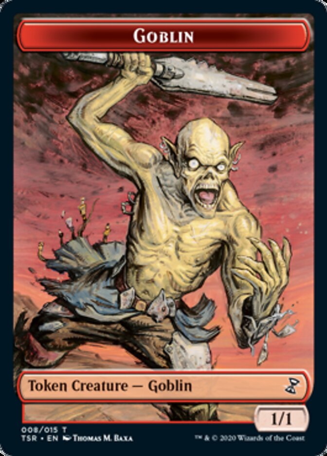 Goblin Token [Time Spiral Remastered Tokens] | Deep Dive Games St. Marys