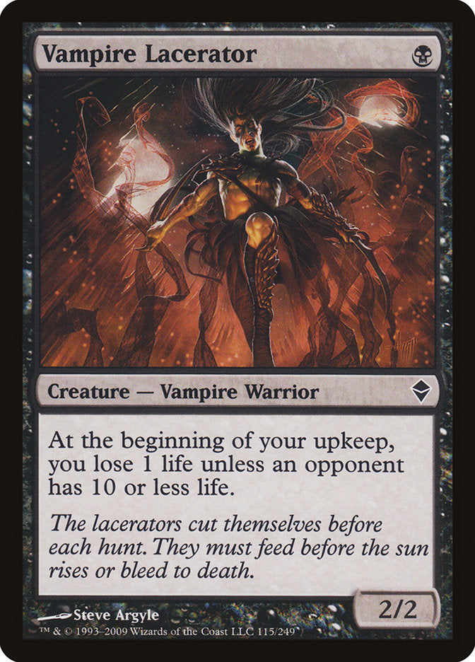 Vampire Lacerator [Zendikar] | Deep Dive Games St. Marys