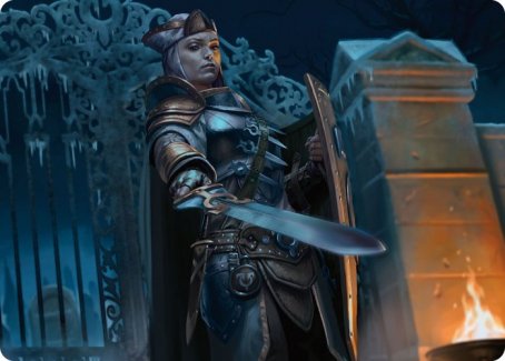 Cemetery Protector Art Card [Innistrad: Crimson Vow Art Series] | Deep Dive Games St. Marys