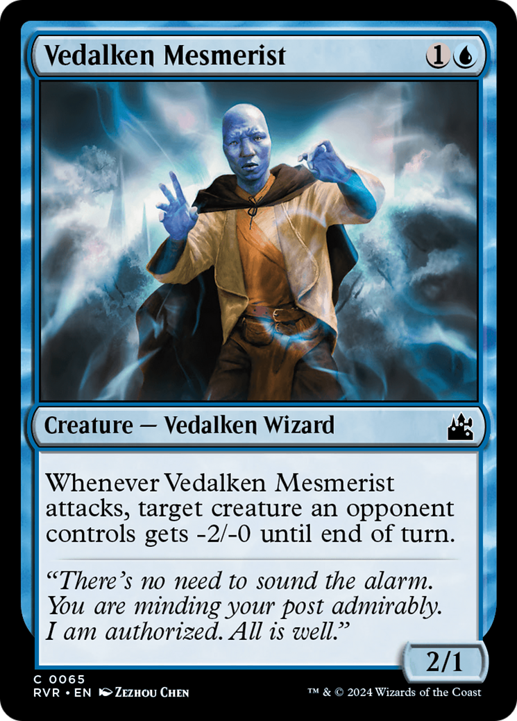 Vedalken Mesmerist [Ravnica Remastered] | Deep Dive Games St. Marys